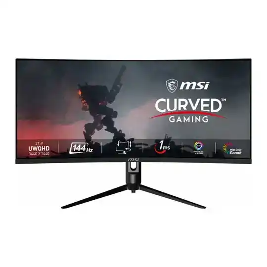 (image for) MSI 34\" Ultrawide Quad HD 144Hz Adaptive Sync Curved HDR Monitor